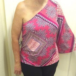 Chico's one-shoulder top NWT (Size 3)